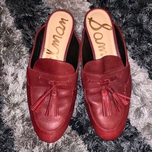 Sam Edelman red loafers 7.5 fit a 7